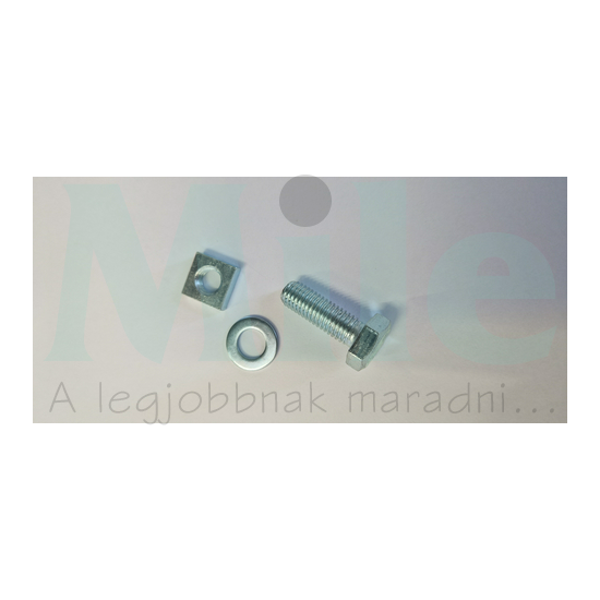 Csavar M10x30mm+alátét+négyszögletű anya DC-szekrényhez GEYER