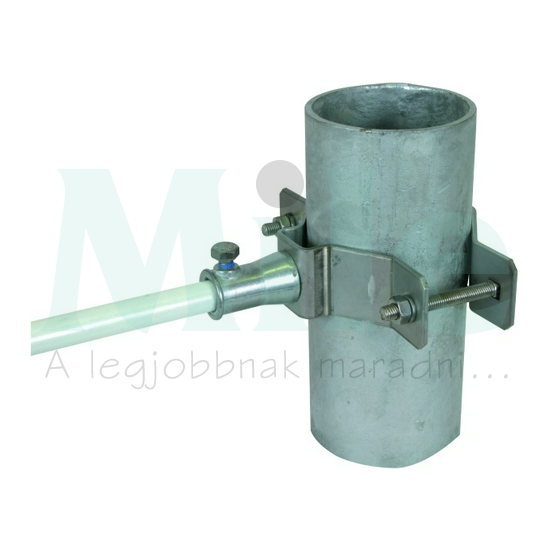 Csőbilincs DEHNiso-hoz kezeletlen nemesacél V2A 70.0-90.0mm RS D70.90 BB16 V2A ZG DEHN