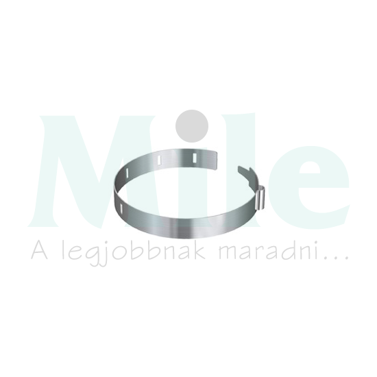 Csőbilincs reteszes bordával tűzihorganyzott acél 80-150mm J.PRÖPSTER