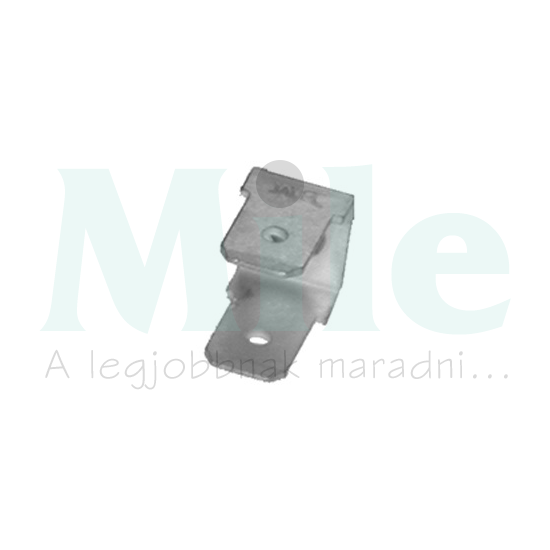 Csúszósaru 11,45mm U- alakú 90° hüvely szigeteletlen lapos 6,3x0,8 mm sárgaréz Haupa