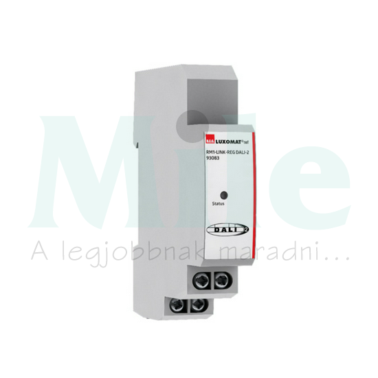 DALI-LINK kapcsolóaktor DALI-LINK APP-működtetés 1x 3000W kalapsínre RM1-LINK-REG DALI-2 B.E.G.
