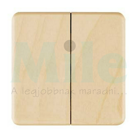 Delta billentyű juhar kettős kapcs/nyg.-hoz fa üres-jel IP20 fa fényes SIEMENS