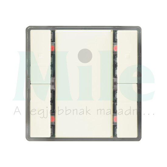 Delta KNX nyomógomb 2pár=4gomb fehér műanyag 5WG Gamma SIEMENS