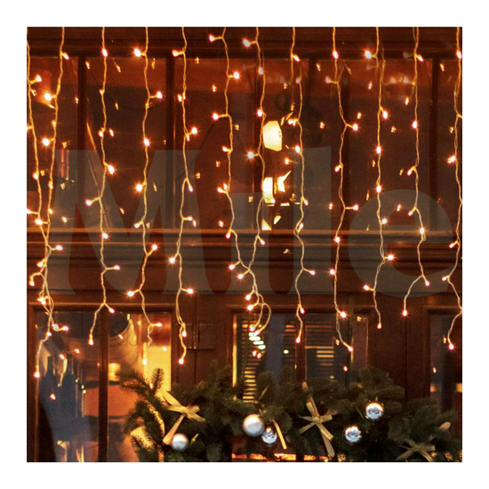 LED fényfüggöny 200LED jégcsap sorolható (DLA12W táp nélkül) 40db/m 31V DLFJ Somogyi Elektronic