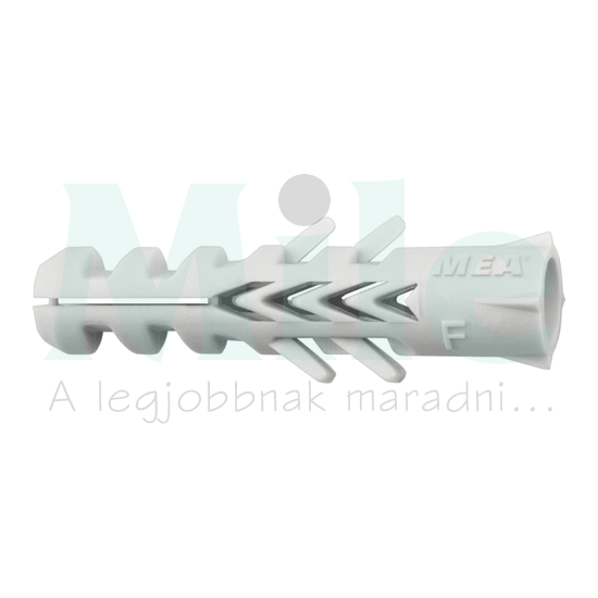 Dübel szárnyas nejlon 6mmd-furat 30mm 3,5-5mm-csavarátmérőhöz műanyag NF CELO