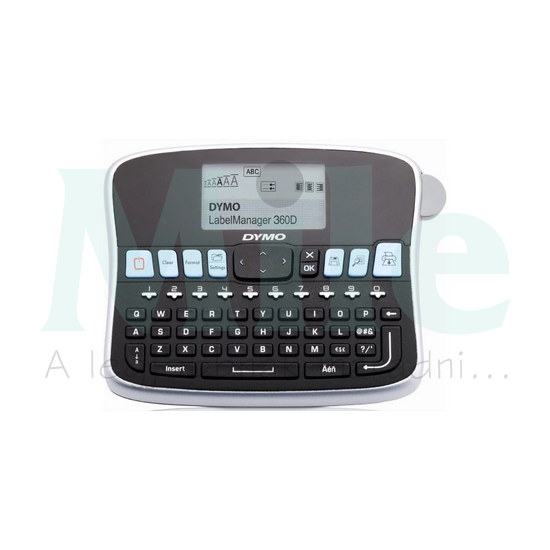Szalagnyomtató gép 6-9-12-19mm-szalaghoz elektronikus címkefeliratozó LabelManager 360D DYMO