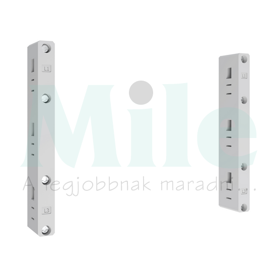 Síntartó ISFL-hez 250/500mm (2db) 3P 630A 60mm-síntáv Easy PrismaSeT XL Schneider