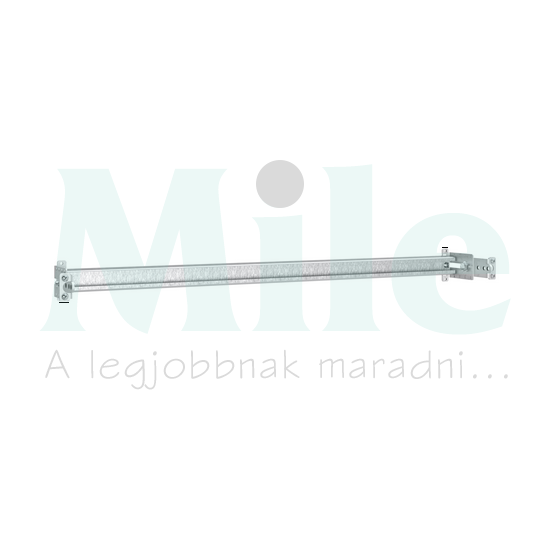 Kábelrögzítő profilsín állítható mélységű oszlopra 744mm x 59mm x fém Easy PrismaSeT XL Schneider