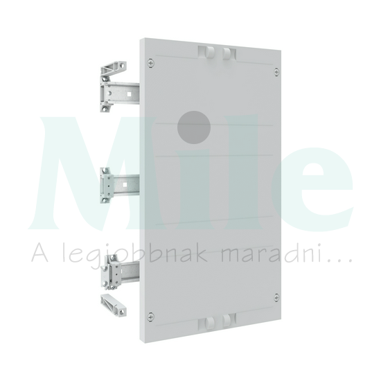 Beépítőkészlet DIN-sínnel sorkapocshoz homloklappal 450mm x 250mm Easy PrismaSeT XL Schneider