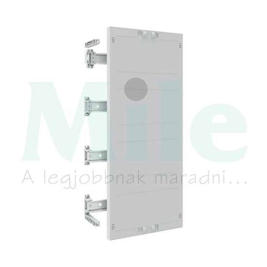 Beépítőkészlet DIN-sínnel sorkapocshoz homloklappal 600mm x 250mm Easy PrismaSeT XL Schneider