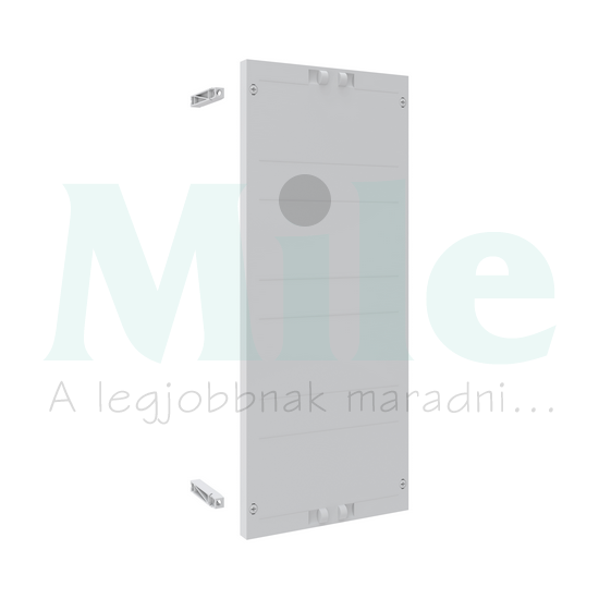 Homloklap teli 48M fehér 250mm x 600mm x 8U kezeletlen műanyag Easy PrismaSeT XL Schneider