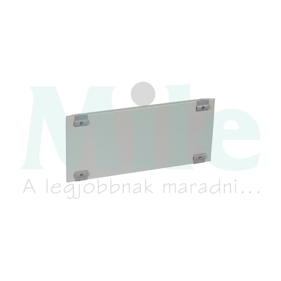 Előlap teli kábeltérhez 250mm-sz 550mm-ma porszórt acél XL3 400 LEGRAND