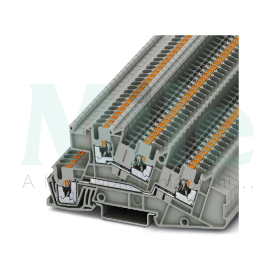 Háromszintes sorkapocs 2,5mm2 TS35 20A 400V dugaszolható szürke PTI 2,5-L/L PHOENIX CONTACT