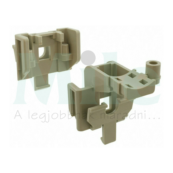 Érintkezőbetét tartó ipari sokpólusú csatl.hoz  Han-Snap Latching parts w. strain relief HARTING