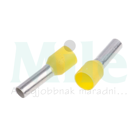 Érvéghüvely szigetelt normál 150mm2 54mm sárga H150,0/54 GE Weidmüller
