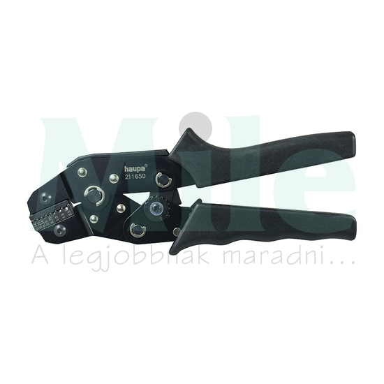 Érvéghüvelyprés 0,14-2,5mm2 trapéz-présforma mechanikus Haupa