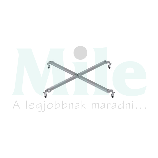 Felfogórúd-tartó 4xKal-Zip-kapocs 16mm nemesacél V2A J.PRÖPSTER