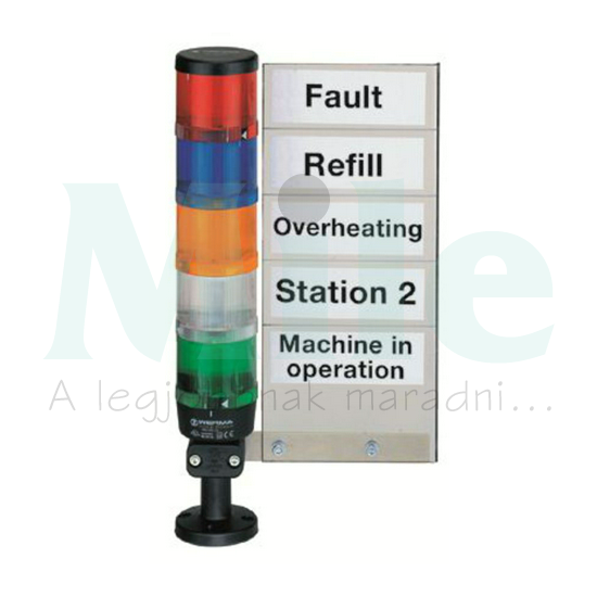 Felirati tábla jelzőmodulhoz WERMA