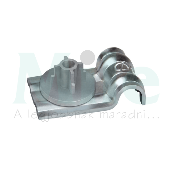 Fém bilincs félköríves tűzálló lőhető 1-kábel/cső 18mm-átmérő egyrészes acél 18mm-átmérő PFT CELO