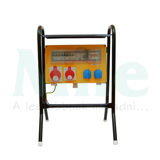 Felvonulási szekrény állványon 2x3P16A/230V 1x5P16A/400V 1x5P32A/400V 63A CSE 103 Csatári Plast