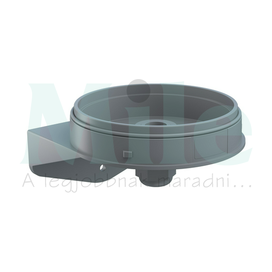 Fényjelző alap rögzítőelem IP66 D120mm  EvoSIGNAL MAXI GY WERMA