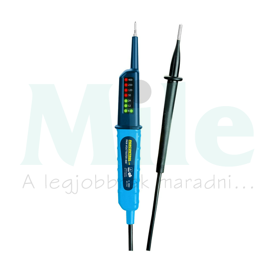 Feszültségvizsgáló 2P-ellenőrzés 6-400V LED-kijelzés PAN Volttester 400 Pancontrol