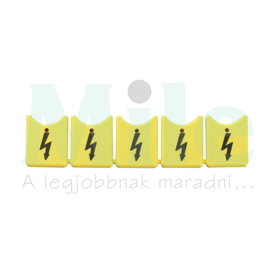 Figyelmeztető fedél fedél, burkolat ZAD 6/5 Weidmüller