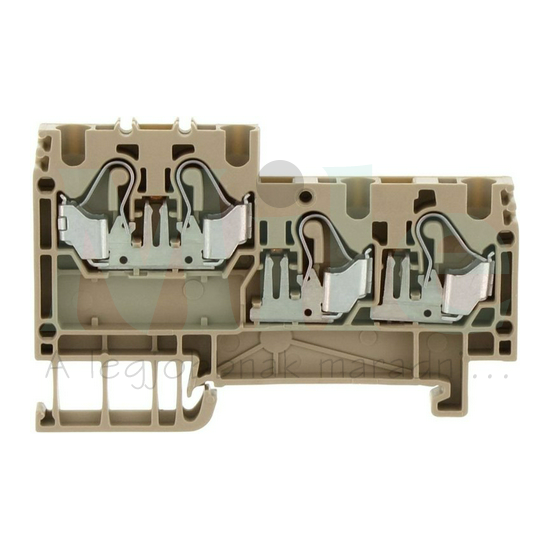 FIK 2,5/3 BG Bézs 3vez érzékelő sorkapocs 3295.2