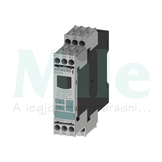 Fordulatszámfigyelő relé 24-240V50Hz 24-240VDC 50-60Hz  fordulatszámfigyeléssel SIRIUS SIEMENS
