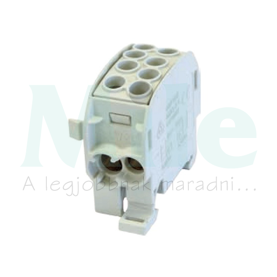 Fővezetéki leágazókapocs 202/125A Cu/Al ónozott szürke 2x35+2x25mm2 1P HLAK 35/25 L G LEIPOLD