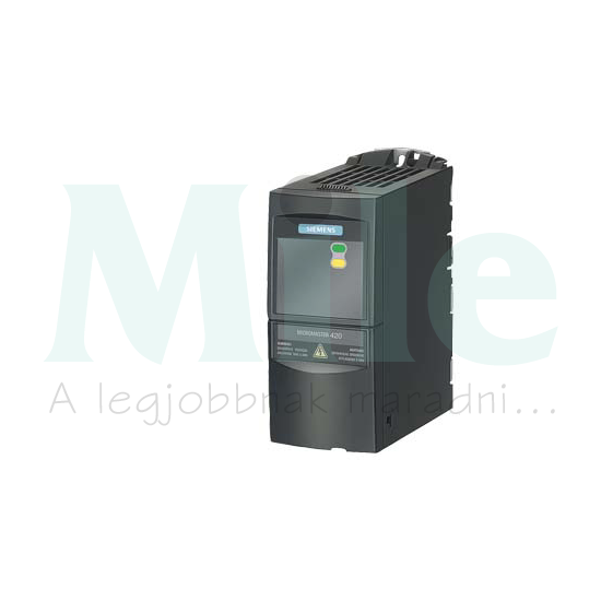 Frekvenciaváltó 1F 200-240V/be 3F 240V/max.ki 0.37kW IP20 MICROMASTER SIEMENS