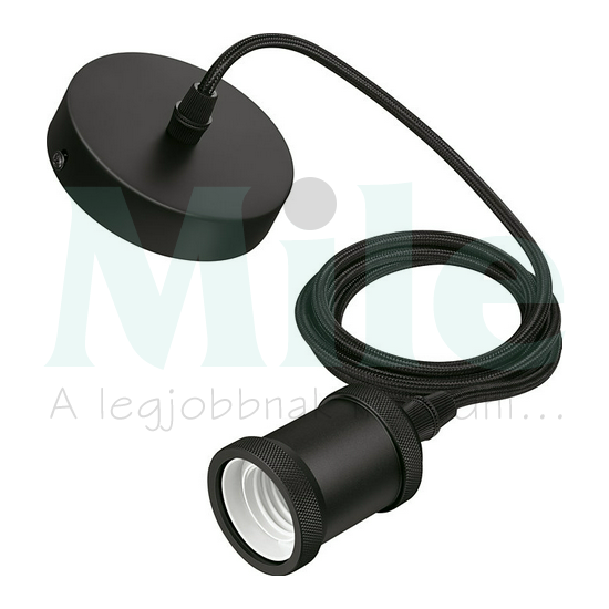 Függeszték CORD/modern/E27/black 1CT EU Philips