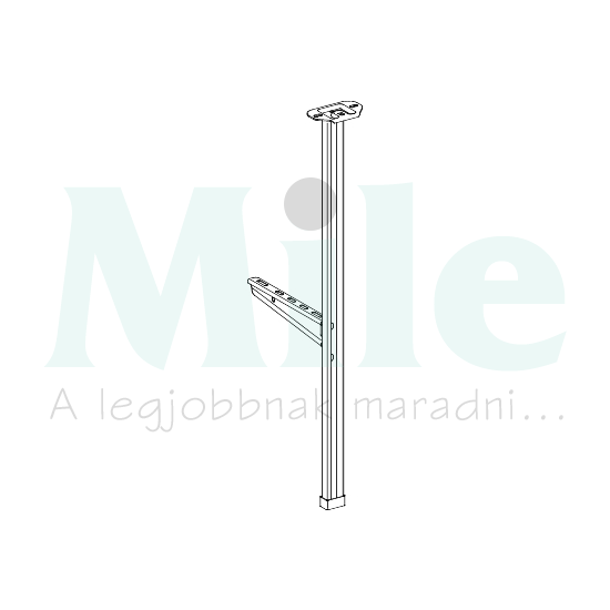 Függesztő készlet 1000A tokozott sínhez (4db) fali/mennyezeti Canalis Schneider