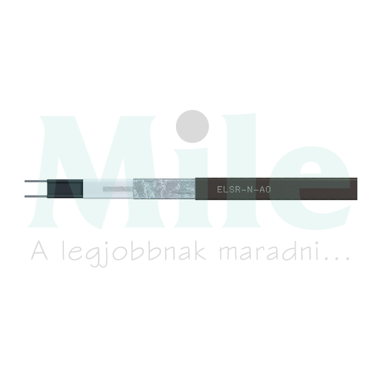 Fűtőkábel alufólia árnyékolással (Ex) párhuzamos önszabályozó 20W/m 230V 80°Cmax. ELSR ELTHERM