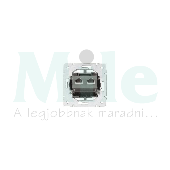 Galea adatcsatlakozó dugalj betét UTP 2xRJ45 8(8) Cat6 csavaros LEGRAND