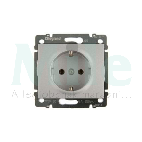 Galea fedlap 162 dugaljhoz  alumínium  LEGRAND