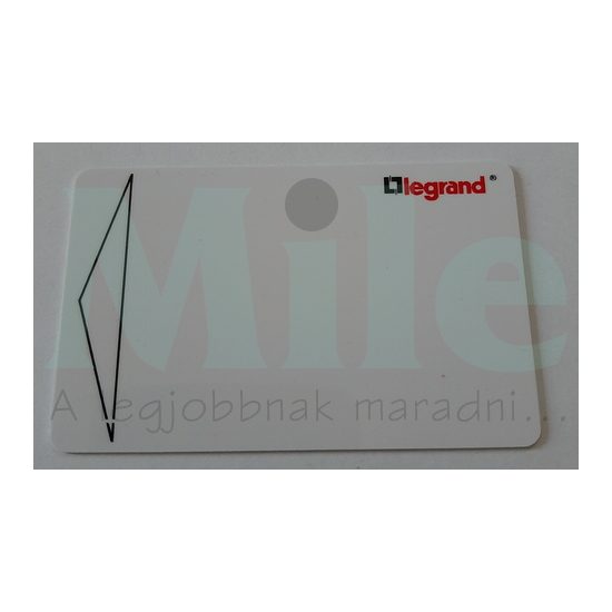 Galea hotelkártya érintésmentes 54mm LEGRAND
