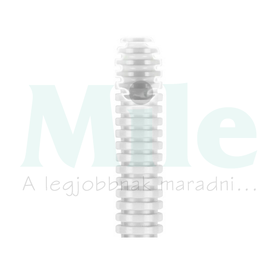 Gégecső lépésálló duplafalú 50m UV-álló 32mm/ 24.3mm PVC szürke hajlítható FK-Xtreme GEWISS