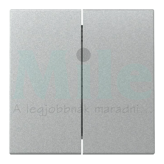 ST55 billentyű műanyag alumínium GIRA