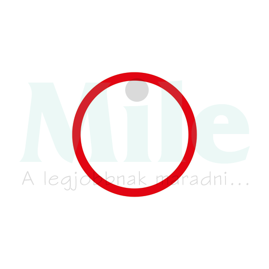 Tömítőgyűrű eLock elektromos cilinderzárhoz piros eLock DR-ROT GROTHE