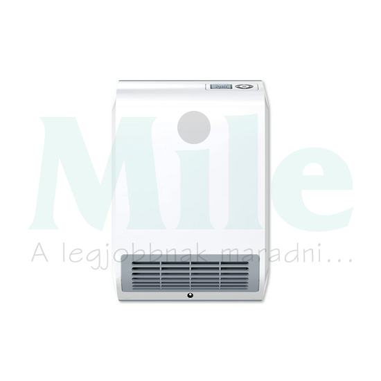 Gyorsfűtő fali 2000W ventilátoros fali készülék 2000W 230V 5-30°C CK 20 Trend LCD Stiebel Eltron