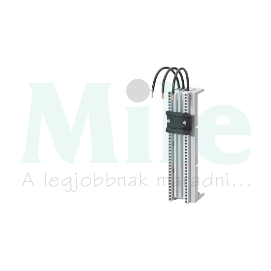 Gyűjtősín adapter S00/S0-motorvédőhöz 60mm-síntáv 25A 45mm SENTRON SIEMENS
