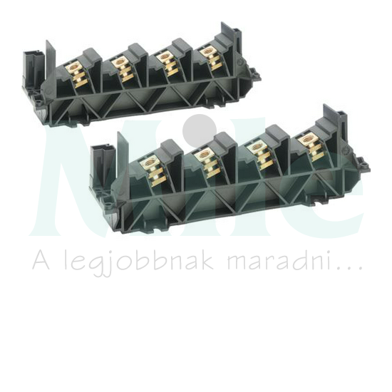 Gyűjtősíntartó ferde 30x10mm-sínhez 4P 160A Quadro Hager