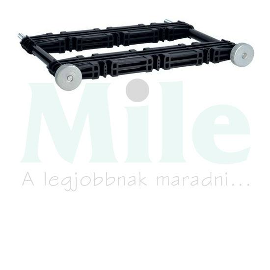 Gyűjtősíntartó lapos 2//100x50mm-sínhez 3P 630A Quadro Hager