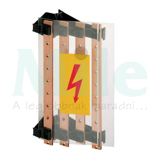 Gyűjtősíntartó oldalsó 20x5mm-sínhez 4P 630A Quadro Hager