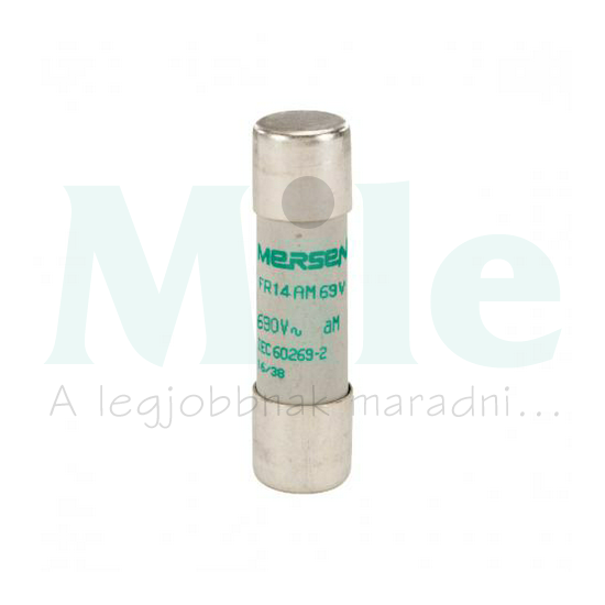 Hengeres biztosítóbetét aM 14x51mm 1A AC690V FR14AM69V1 MERSEN