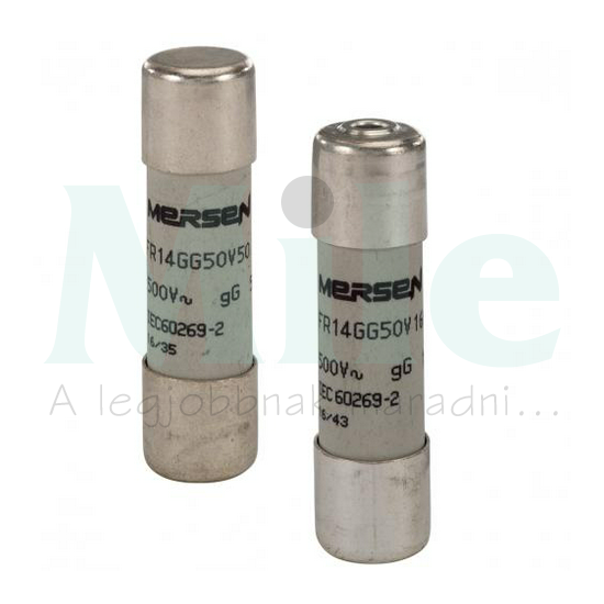 Hengeres biztosítóbetét gG 14x51mm 10A AC690V FR14GG69V10 MERSEN