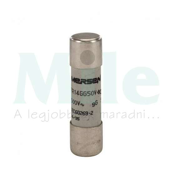 Hengeres biztosítóbetét gG 14x51mm 40A AC500/600V FR14GG50V40 MERSEN