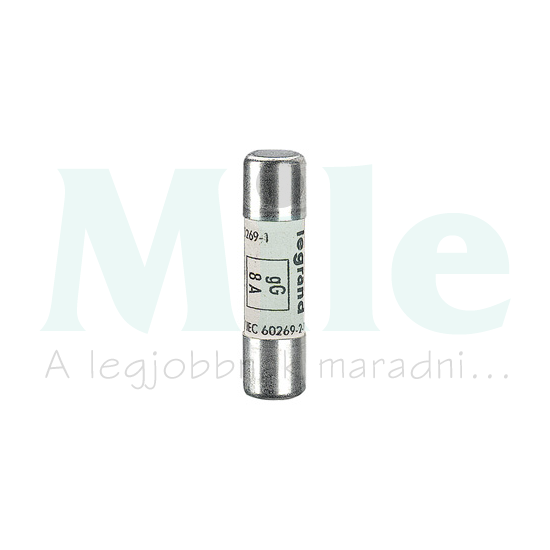 Hengeres biztosítóbetét gL 10x38mm 16A AC500/600V Lexic LEGRAND