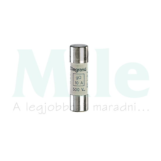 Hengeres biztosítóbetét gL 14x51mm 40A AC500/600V Lexic LEGRAND